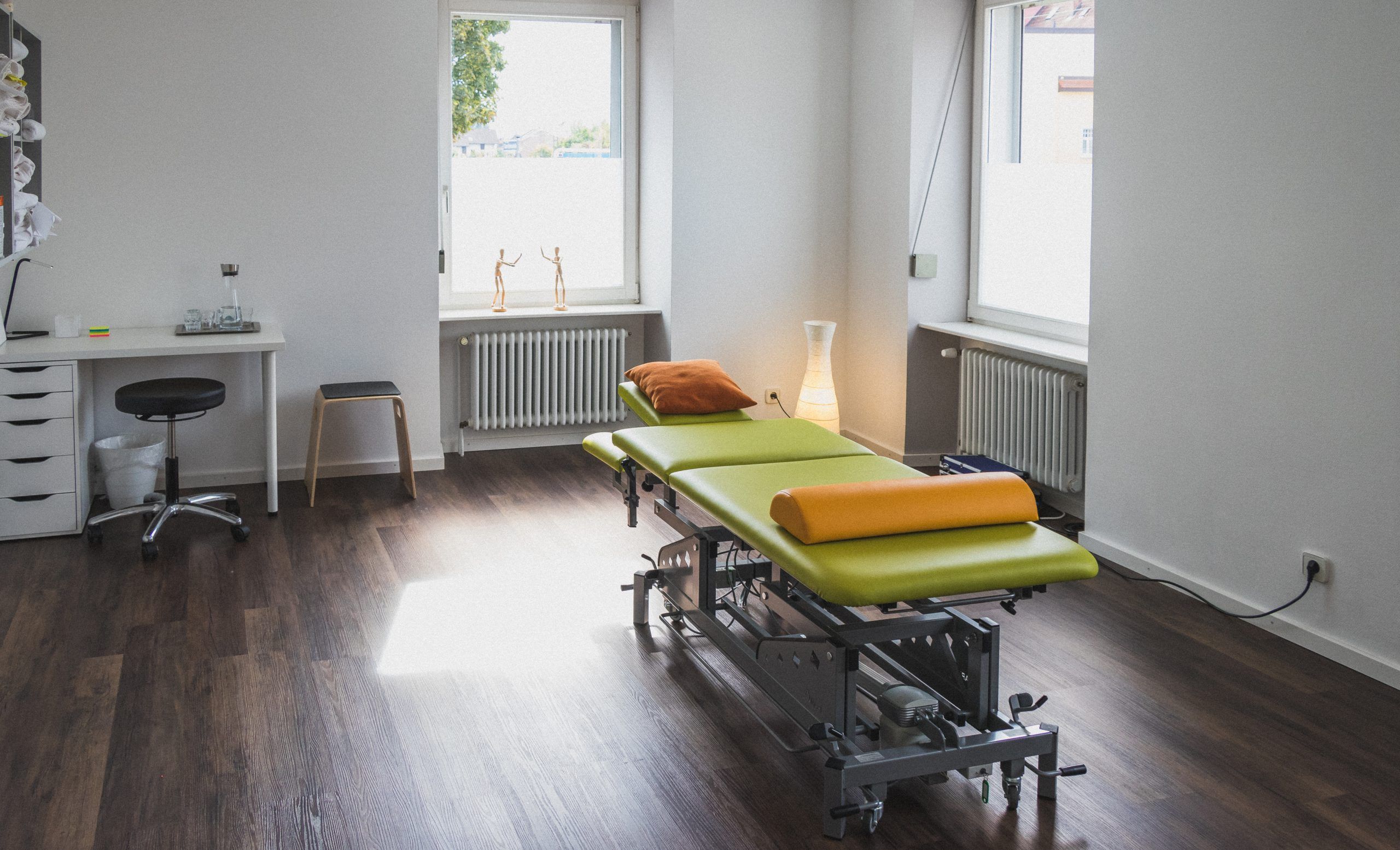 Behandlungsraum der Praxis physio frei bewegt in Lörrach